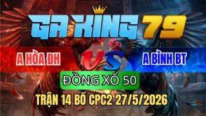 TRẬN 14 BỒ CPC2 27/5/2026 - ĐIỀU CHỤP CHÂN TRÊN LƯNG BƯỚM NẰM 1 ĐỐNG