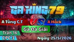 Trận 16 CPC3 Ngày 25/5/2026 - Cú Vàng Tàng Mạc Sau Vài Tay Nước