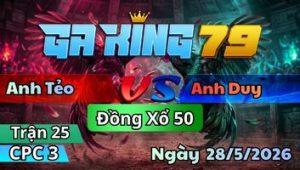 Trận 25 CPC3 Ngày 28/5/2026 - Gà Điều Phản Bướm Ói Nuốt Tiễn Lại Đẳng Cấp