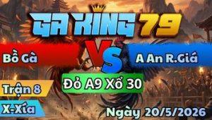 Trận 8 Xà Xía Ngày 20/5/2026 - Bướm tới tang chế ta té trước còn bị phản