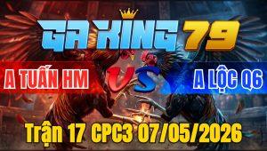 Trận 17 CPC3 07/05/2026 - Giao nạp qua lại đỏ gồng mình trụ vững vàng
