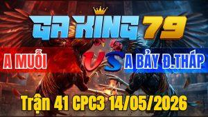 Trận 41 CPC3 14/05/2026 - Đỏ siết cựa khủng xanh chạy về nhà gấp