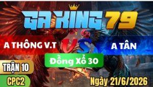 Trận 10 CPC2 Ngày 21/6/2026 – A Thông Vũng Tàu VS A Tân