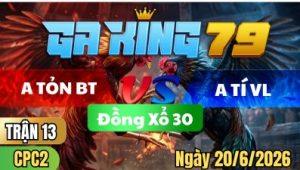 Trận 13 CPC2 Ngày 20/6/2026 – A Tỏn Bến Tre VS A Tí Vĩnh Long