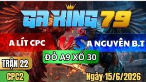 Trận 22 CPC2 Ngày 15/6/2026 – ANH LÍT CPC VS ANH NGUYÊN BẾN TRE