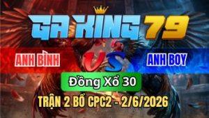 Trận 2 CPC2 Ngày 2/6/2026 - Bướm Nài Gà Hơi Mềm Hụt Ăn Phút 95