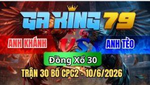 Trận 30 CPC2 Ngày 10/6/2026 - Que cầm xe dưới chân gà bướm cây cổ cần