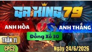 Trận 11 CPC2 Ngày 24/6/2026 - Úa canh chặn nét như soni gà điều chịu sau nổi