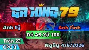 Trận 23 CPC3 Ngày 4/6/2026 - Bướm Dư 3 Chấm Tải Hông Nổi Chân Gà Úa