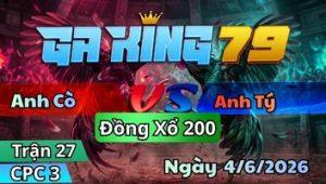 Trận 27 CPC3 Ngày 4/6/2026 - Xanh Ra Sân Rớt lại cặp Dò Mất Cái Xổ 200 Mau Lẹ