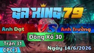 Trận 31 CPC3 Ngày 14/6/2026 - Xám chân xanh canh chân nào điều sụp chân đó
