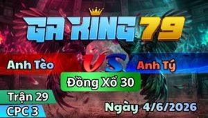 Trận 29 CPC3 Ngày 4/6/2026 - Vàng Bông Nết Giấu Cựa Điều Chết Không Hay