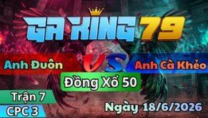 Trận 7 CPC3 Ngày 18/6/2026 - Đỏ khôn như người xanh đút vô không đá trúng được chân