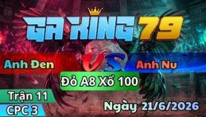 Trận 11 CPC3 Ngày 21/6/2026 - 2 con cùng bến bướm gồng tải tốt ăn tan về bờ