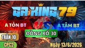 Trận 10 CPC2 Ngày 13/6/2026 – ANH TỎN BT VS ANH TÂM BẾN TRE