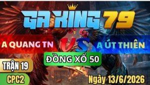 Trận 19 CPC2 Ngày 13/6/2026 – ANH QUANG TÂY NINH VS ANH ÚT THIÊN