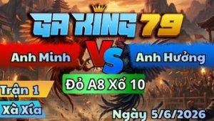Trận 1 Xà Xía Ngày 5/6/2026 - Gà Úa Cho Dư Mấy Chấm Cái Kết Ói Tiền