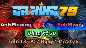 Trận 13 CPC2 Ngày 13/7/2026 - Bướm vô sân nạp đúng tay nước gà que banh