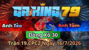 Trận 19 CPC2 Ngày 16/7/2026 - Bướm lá ra sân lùa tay nước đầu xanh gục đầu