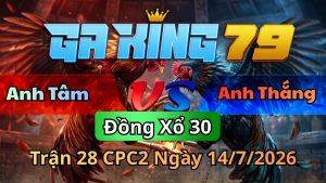 Trận 28 CPC2 Ngày 14/7/2026 - Điều đá quá mà không cựa cáp vô hết đường ra